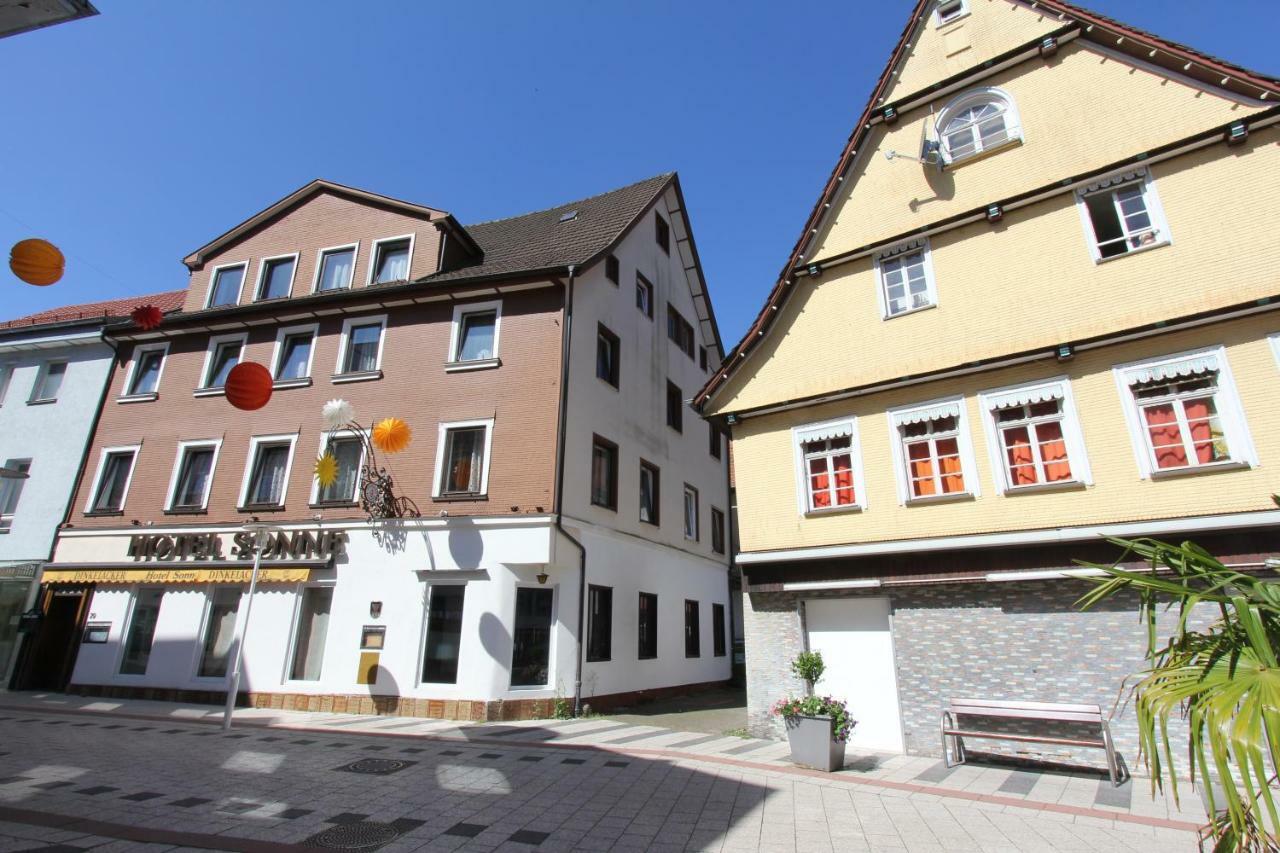 Hotel Sonne Bad Wildbad Exterior foto